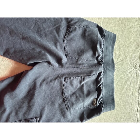 Figs Zamora Technical Collection Jogger Scrub Pants XXS/P Navy Blue With Yellow - Picture 9 of 10